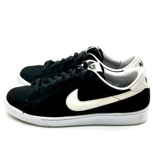 Nike Classic Black & white low top Suede Sneakers Men's 12